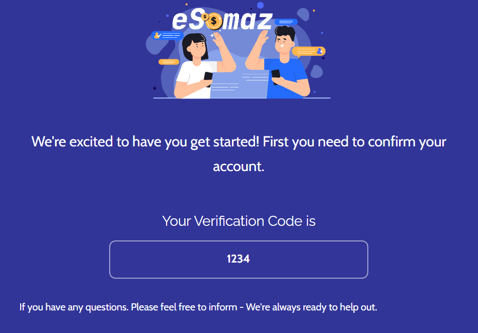 eSomaz OTP Verification Issues